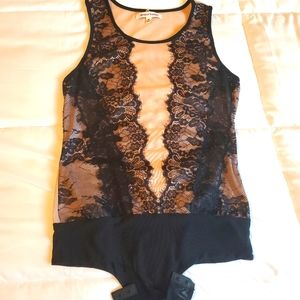 One piece/ lace top